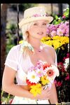 Silvia Saint das Blumenmädchen