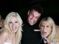 Lea Lexus und Kathia Nobili und Clara Gs Faustschlag