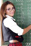 Alexis Brill sitzt im Schwanz des Lehrers