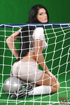 Roxy Panther das sexy Fußballmädchen