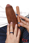 Lyen Parker und Leda haben einen Dreier Blowjob