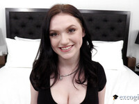 Gracie Gates' erster Anal-Porno