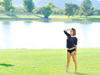 Stacey das flexible Mädchen