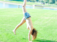 Stacey das flexible Mädchen