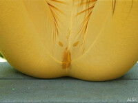 Charity Crawford schiebt riesigen Dildo hoch