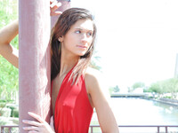 Presley Dawson das zierliche Amateur Mädchen