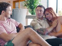 Rothaarige Nymphomaniac Muschi leckte und gefickt während kuku maros hubby fiel
