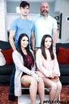 Alexa Payne und Odds Parker lecken einander die Muschi, während sie sie ficken