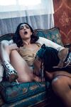 Kira noir und jane wilde wild lesbische Muschi lecken auf der Couch