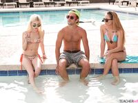 Hollie Mack und Karla Kush und Piper Perri ficken in einem Vierer