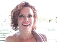 Veronica Avluv saugt Rocco Siffredis Schwanz
