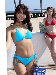 Gina Valentina und Kobi Brian - Pussy lecken